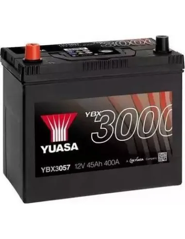 Batería Yuasa YBX3057 12V 45Ah 400A  SMF