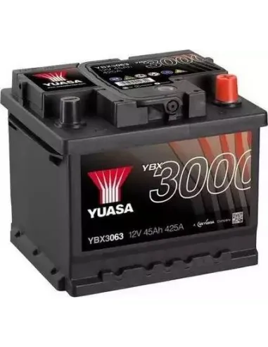 Batería Yuasa YBX3063 12V 45Ah 425A  SMF