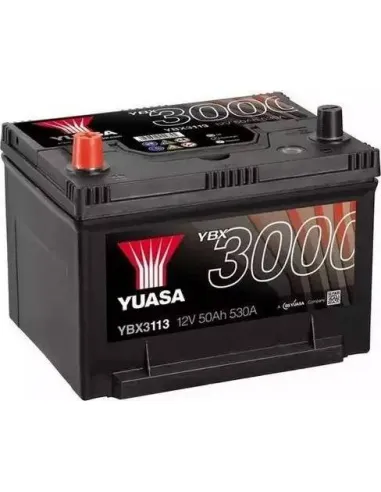 Batería Yuasa YBX3113 12V 50Ah 530A  SMF