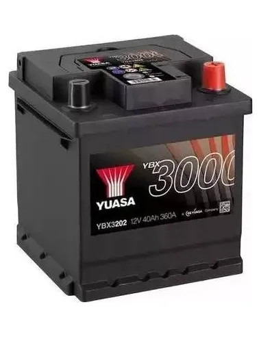 Batería Yuasa YBX3202 12V 40Ah 360A  SMF