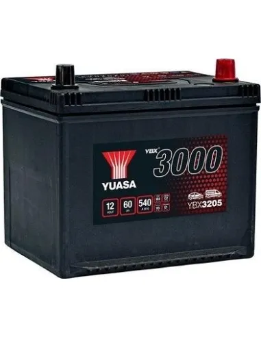 Batería Yuasa YBX3205 YBX3205 12V 60Ah EN 540A