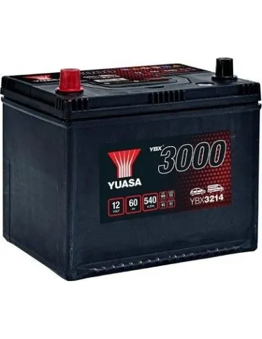 Batería Yuasa YBX3214 YBX3214 12V 60Ah EN 540A