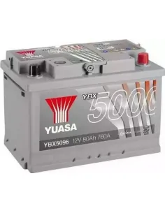 Batería Yuasa YBX5096 12V 80Ah 760A  Silver