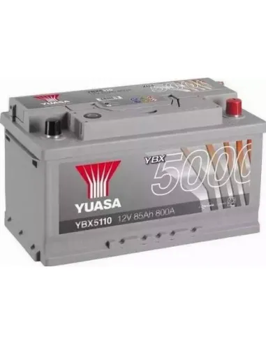 Batería Yuasa YBX5110 12V 85Ah 800A  Silver