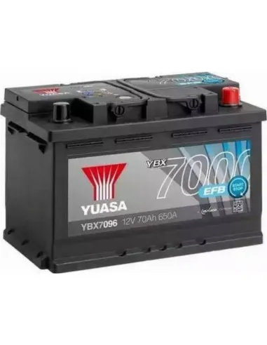 Batería Yuasa YBX7096 12V 70Ah 680A  EFB Sta