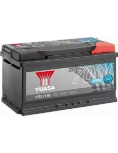 Batería Yuasa YBX7110 12V 75Ah 730A  EFB Sta