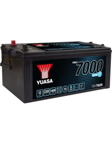 Batería Yuasa YBX7625 YBX7625 12V 230Ah EN 1400A