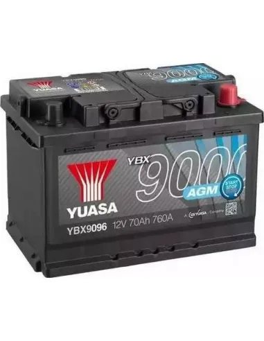 Batería Yuasa YBX9096 12V 70Ah 760A  AGM Sta