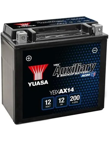 Batería Yuasa YBXAX14  BATERÍA 12A