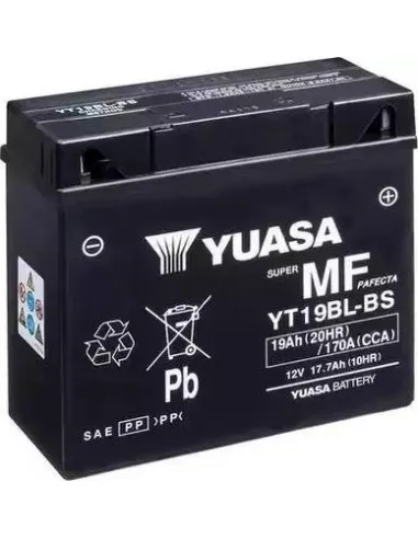 Batería Yuasa YT19BL-BS  MOTO 17,7AH