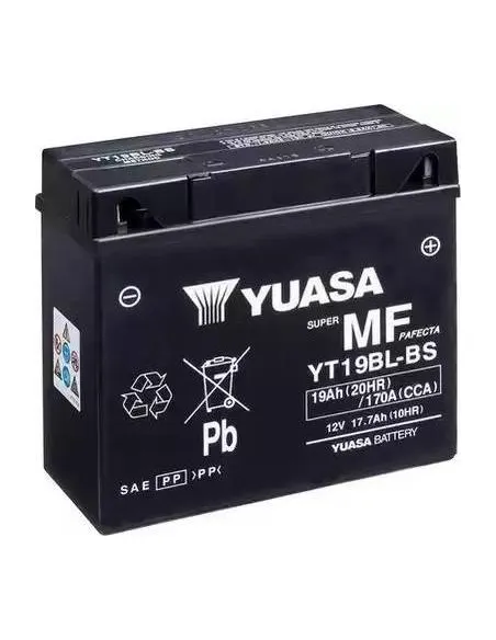 Batería Yuasa YT19BL-BS  MOTO 17,7AH