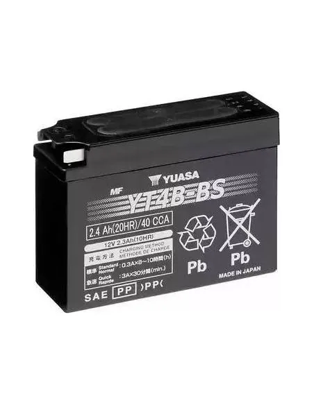 Batería Yuasa YT4B-BS  MOTO 2,3AH
