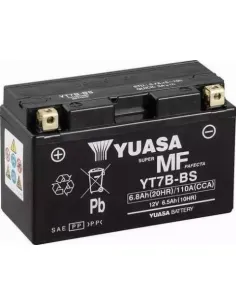Batería Yuasa YT7B-BS  MOTO 6,5AH