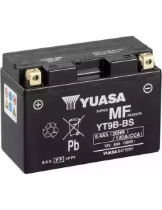 Batería Yuasa YT9B-BS  MOTO 8AH