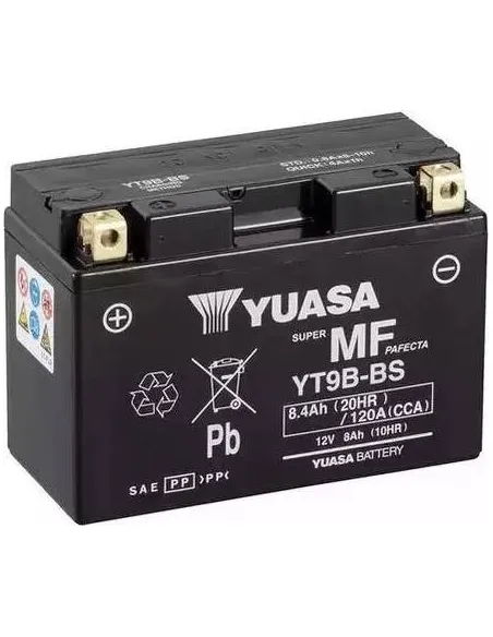 Batería Yuasa YT9B-BS  MOTO 8AH