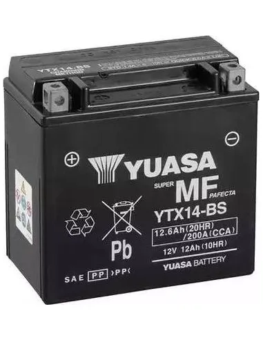 Batería Yuasa YTX14-BS BAT  YTX14-BS (CP) 12