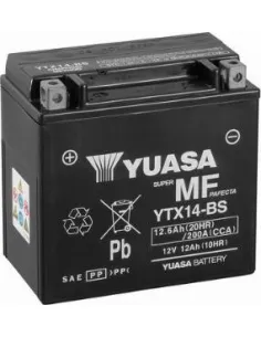 Batería Yuasa YTX14-BS(CP) 12V  MF VRLA