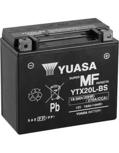 YBX7055 (M42R) 12V 40Ah 400A Yuasa EFB Start Stop Batterie