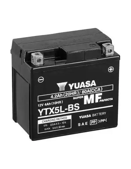 Batería Yuasa YTX5L-BS  MOTO 4AH
