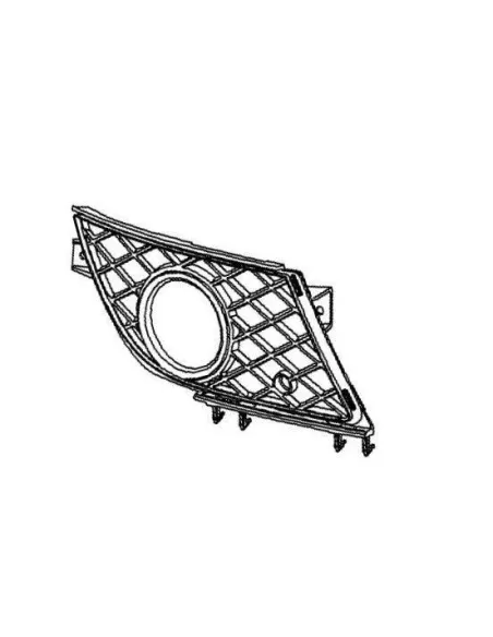 Paragolpes Opel 13136978 Parachoques Delantero Derecho Contorno Luz Antiniebla
