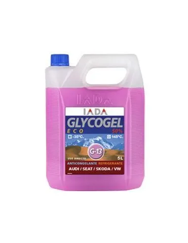 ANTICONGELANTE GLYCOGEL ECO 50% G-13 5 LITROS IADA