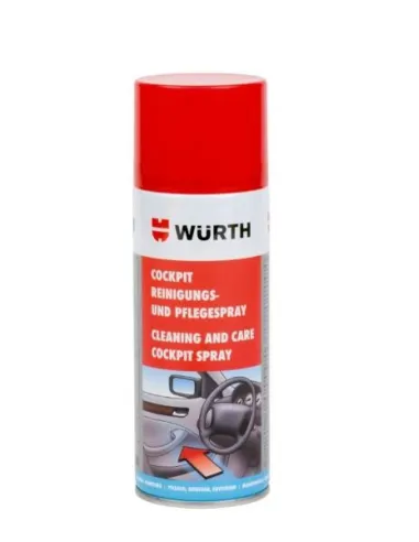 Limpiador Y Protector De Salpicaderos 400 Ml Wurth 08902221