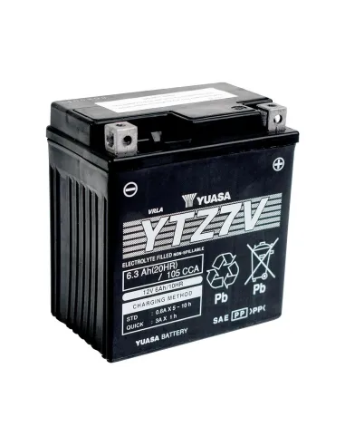 Yuasa YTZ7S 12V High Performance Batería sin Mantenimiento