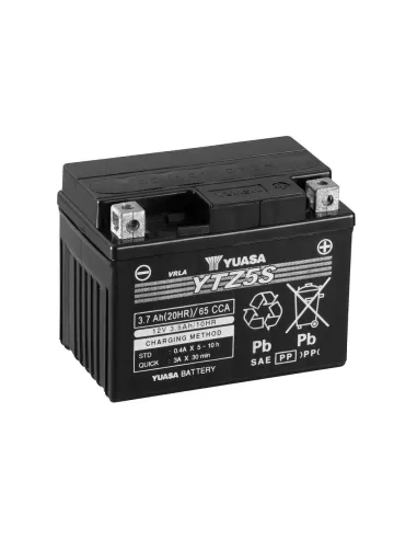 Yuasa YTZ5S / YTZ5S-BS 12V High Performance Batería sin Mantenimiento