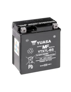 Yuasa YTX7L-BS / YTX7L 12V Batería sin Mantenimiento