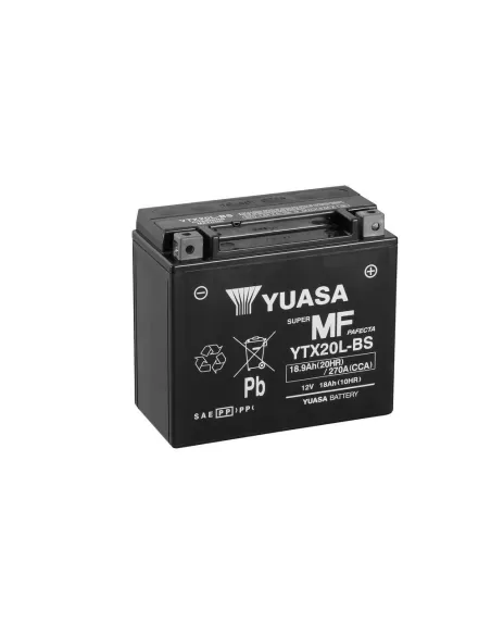 Batería Yuasa YTX20L-BS  MOTO 18AH
