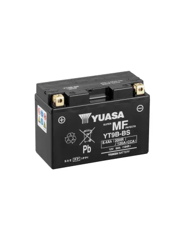 Yuasa YT9B-BS / YT9B 12V Batería sin Mantenimiento