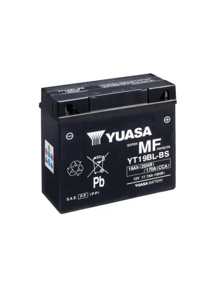 Batería Yuasa YT19BL-BS  MOTO 17,7AH
