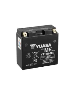 Yuasa YT14B-BS / YT14B 12V Batería sin Mantenimiento