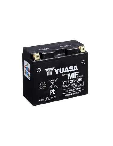 Yuasa YT12B 12V Batería sin Mantenimiento