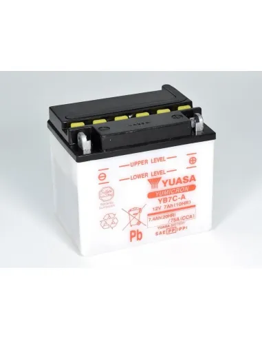 Yuasa YB7C-A / YB7C-A-BS 12V Yumicron Batería