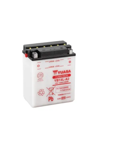 Yuasa YB14L-A2 / YB14L-A2-BS 12V Yumicron Batería