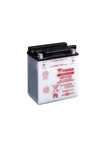 Yuasa YB14-B2 / YB14-B2-BS 12V Yumicron Batería