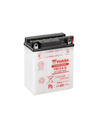 Yuasa YB12A-B / YB12A-B-BS 12V Yumicron Batería