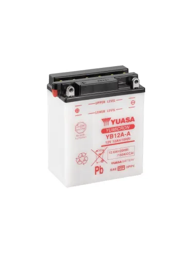 Yuasa YB12A-A / YB12A-A-BS 12V Yumicron Batería