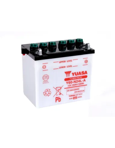 Yuasa Y60-N24L-A  / Y60-N24L-A-BS 12V Yumicron Batería