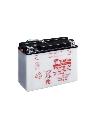 Yuasa SY50-N18L-AT / SY50-N18L-AT-BS 12V Yumicron Batería with Sensor