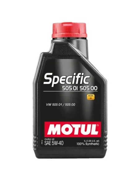 Aceite de motor Motul Specific 505.01 502.00 SAE 5W-40 1 Litro