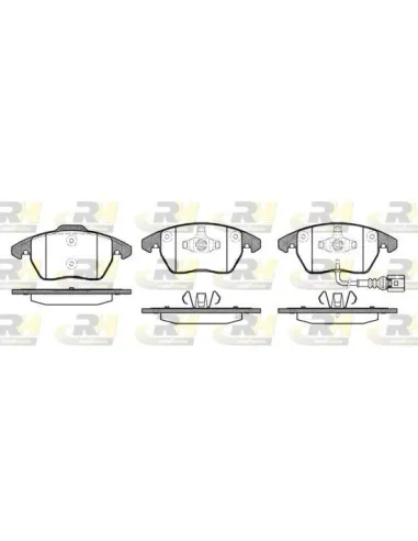 Pastilla De Freno Seat Ibiza.Seat Altea,Audi A1,Audi A3