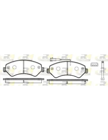 Pastillas De Freno Fiat Ducato,Peugeot Boxer