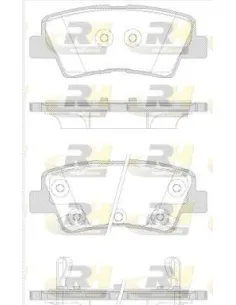 Pastillas De Freno Hyundai,Kia,Ssangyong