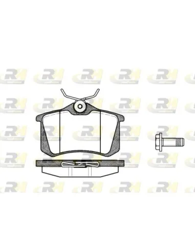 Pastillas De Freno Trasera Audi A4/A2/A1/A3