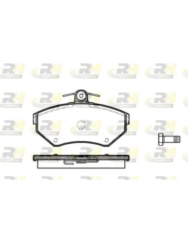 Pastillas De Freno Rh Vw Golf,Vw Passat,Seat Ibiza