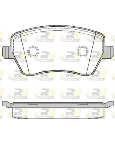 Pastilla De Freno Renault Kangoo,Nissan Micra