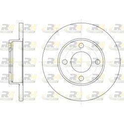 Disco de freno RH 618100 | Recambios Colmenar