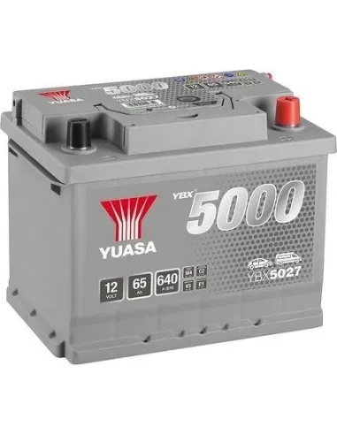 Batería Yuasa YBX5027 12V 62Ah 600A  Silver
